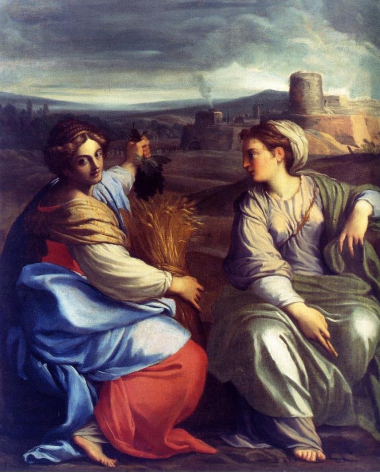 Überfluss und Glückseligkeit von Annibale Carracci