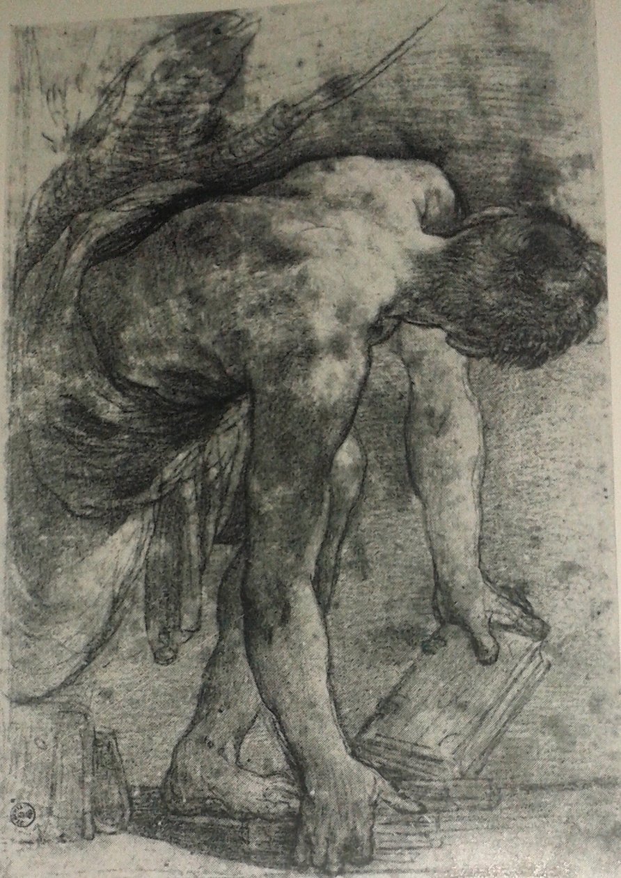 Studie für Magnani-Fries-Fresken von Annibale Carracci