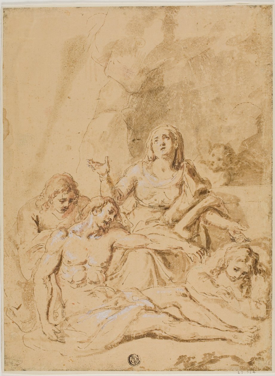 Pietà von Annibale Carracci