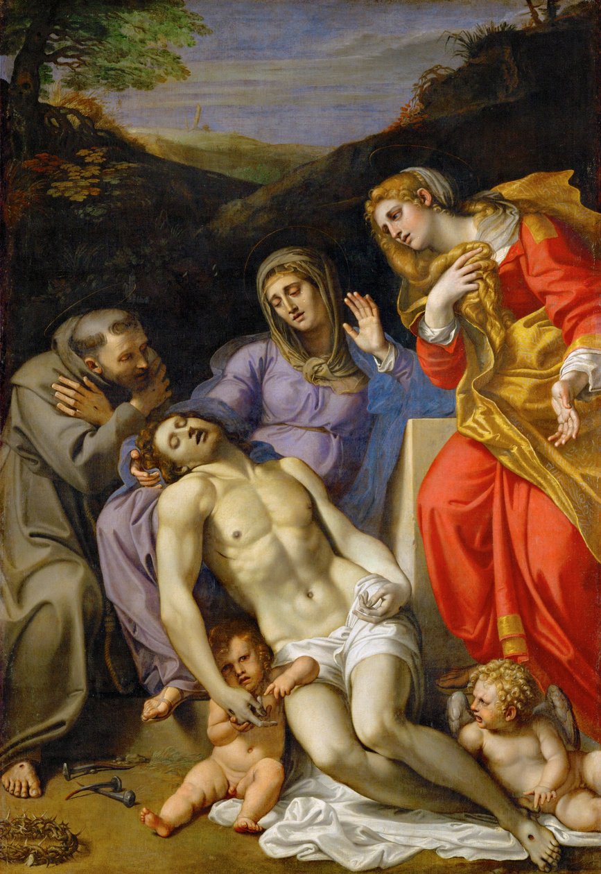 Pieta von Annibale Carracci