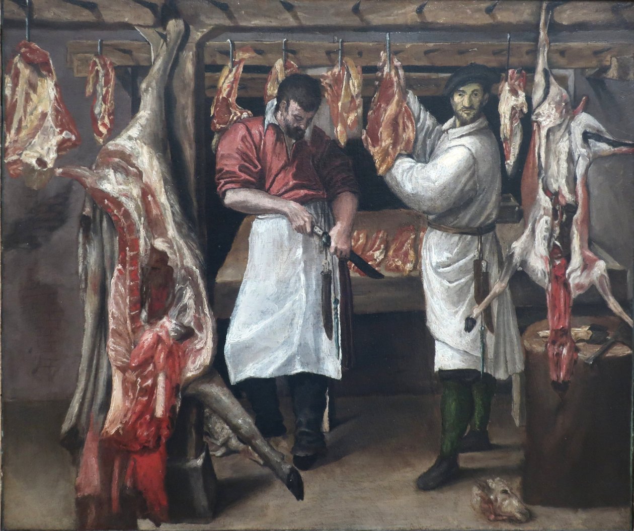 Die Metzgerei von Annibale Carracci