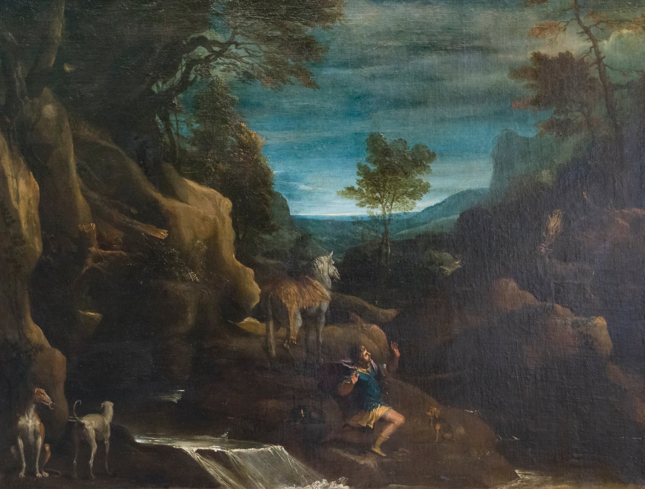 Die Vision des heiligen Eustachius von Annibale Carracci