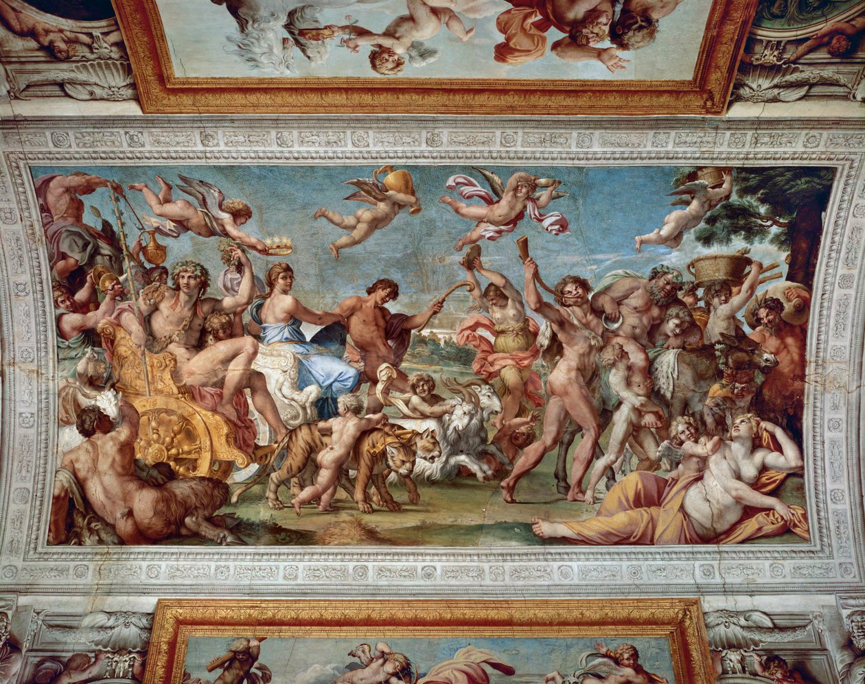 Triumph von Bacchus und Ariadne von Annibale Carracci