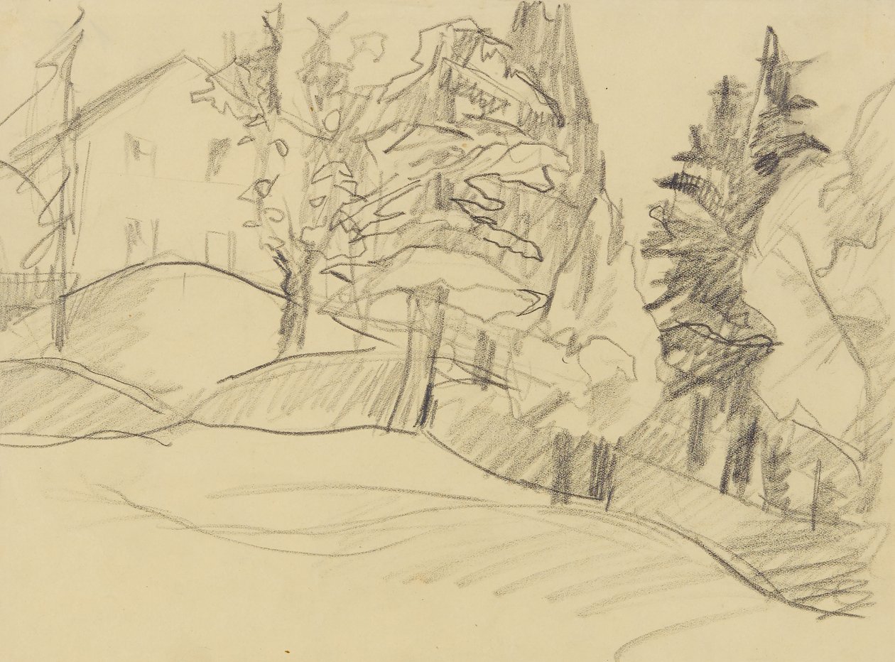 Haus im Wald von Anny Dollschein