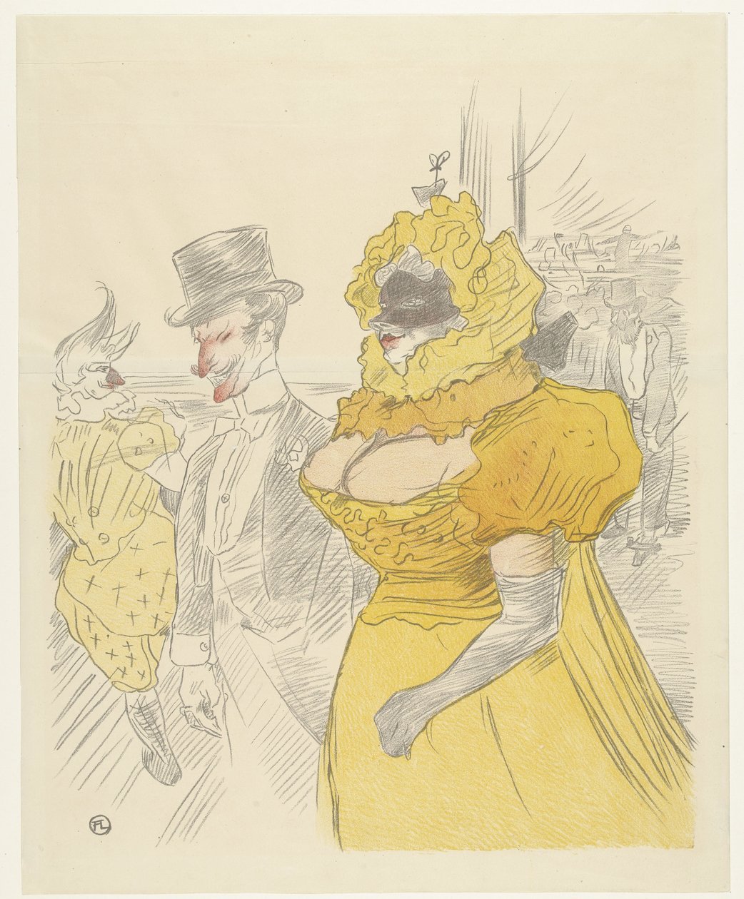 Plakat Au Bal des Etudiants von Anonymous