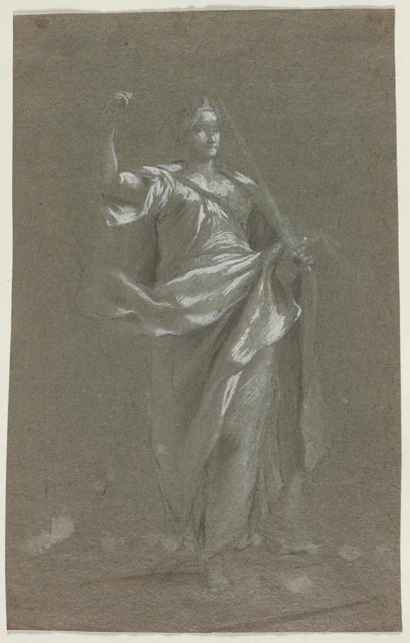 Allegorische Figur (recto) von Anonymous