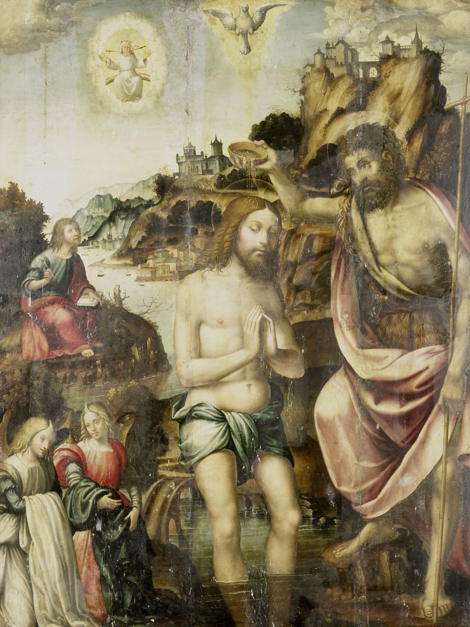 Taufe Christi von Anonymous