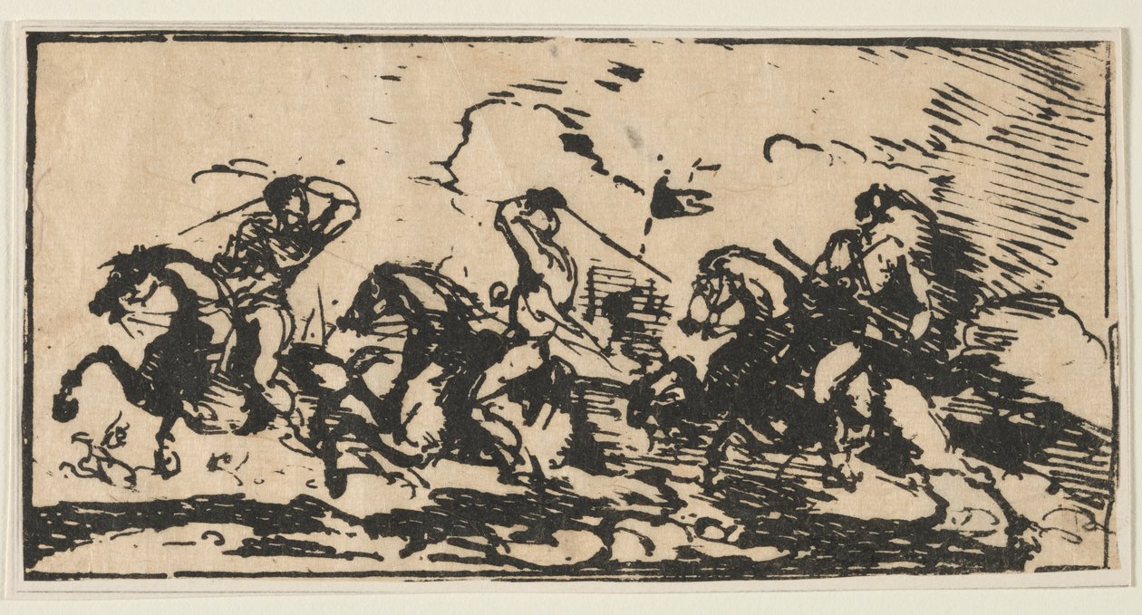 Kavallerieschlacht von Anonymous