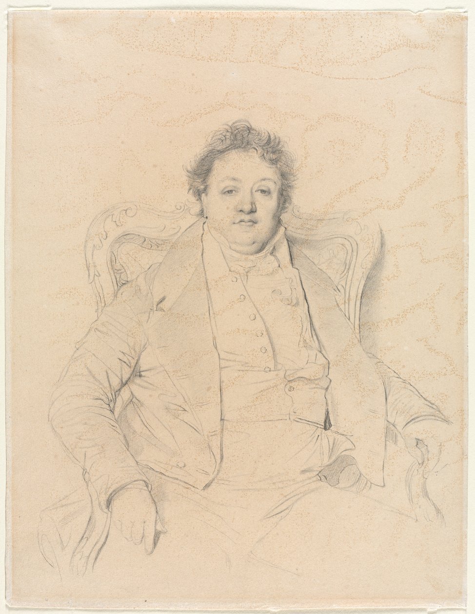 Charles Thévenin, nach Ingres von Anonymous