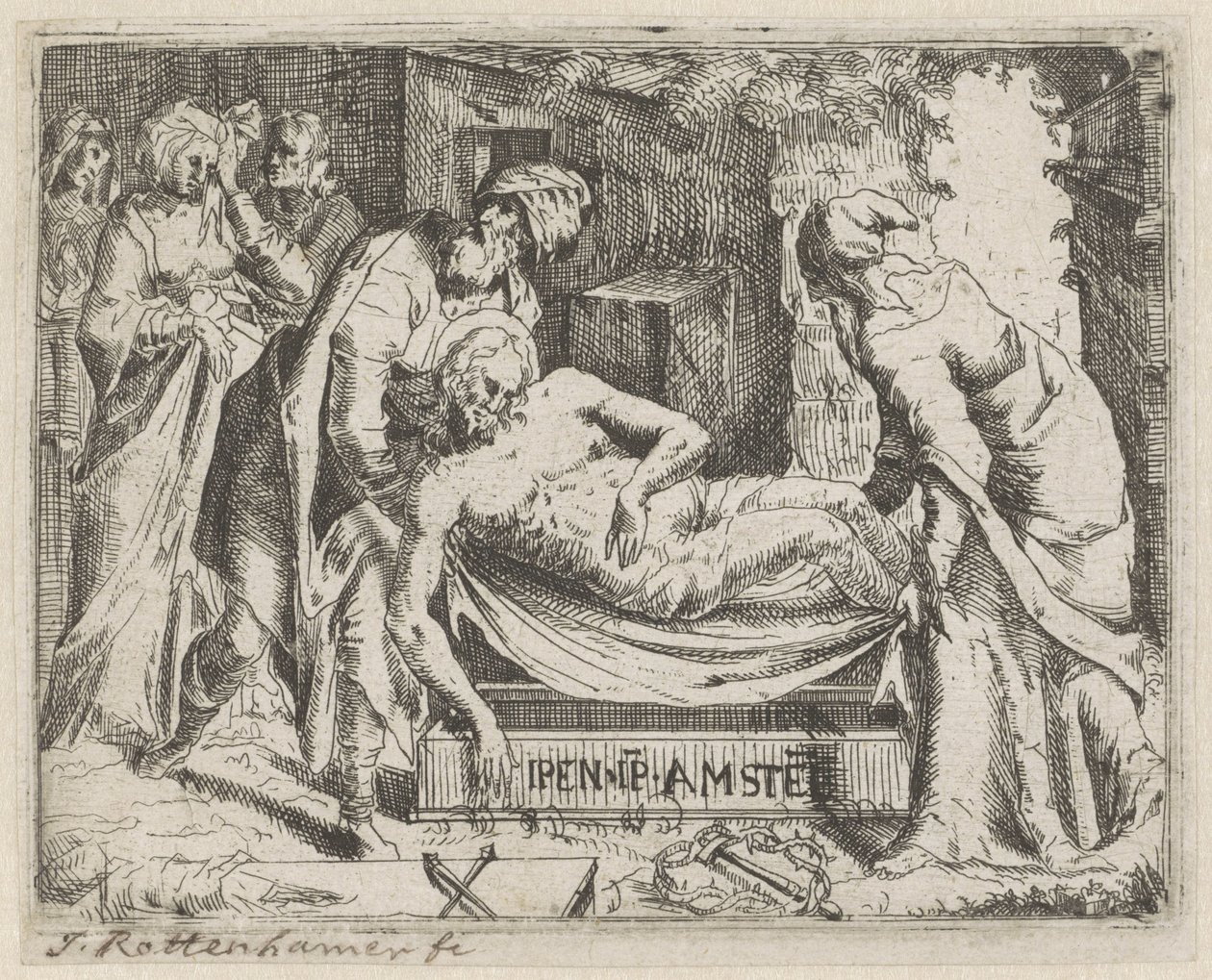 Grablegung Christi von Anonymous