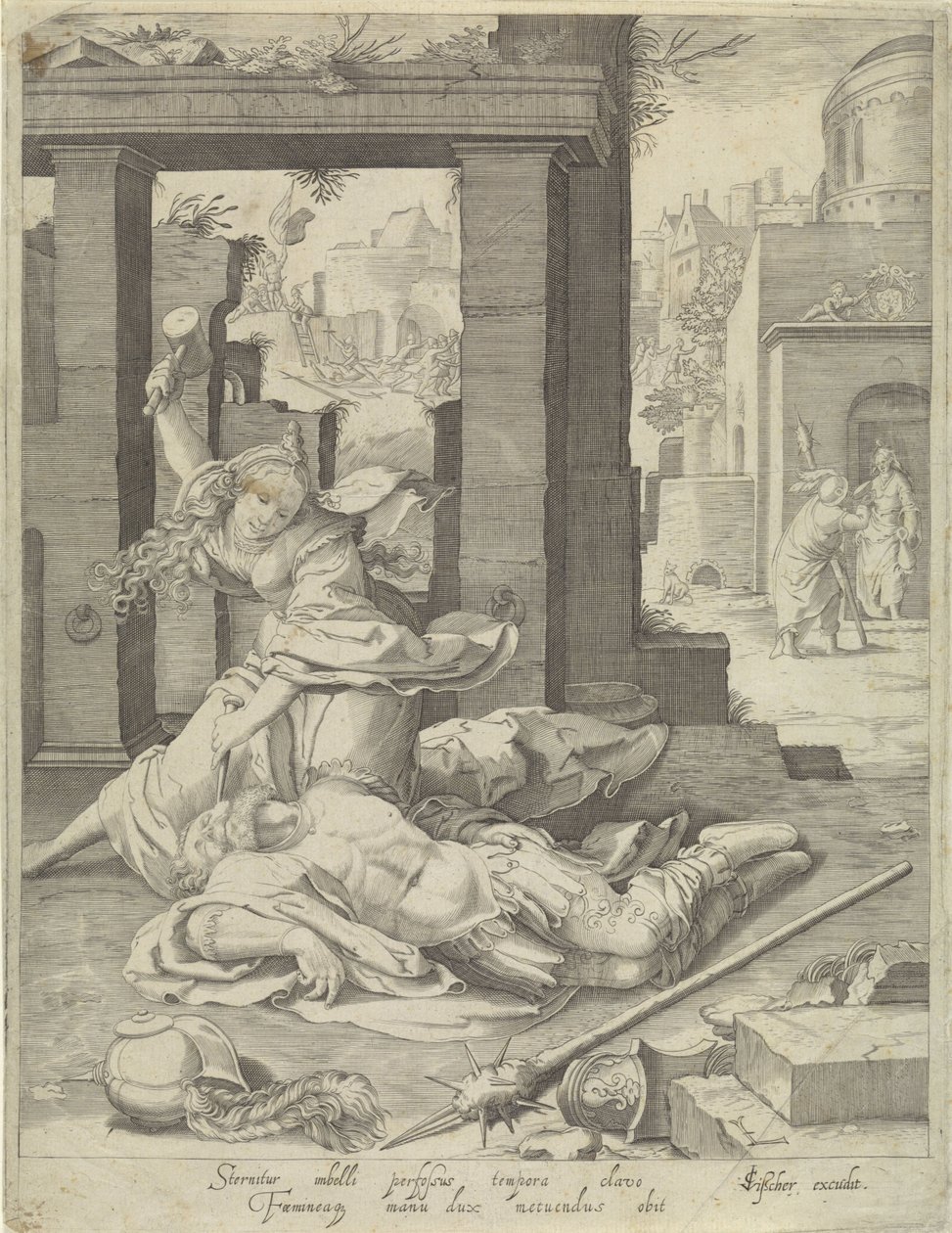 Jaël und Sisera von Anonymous