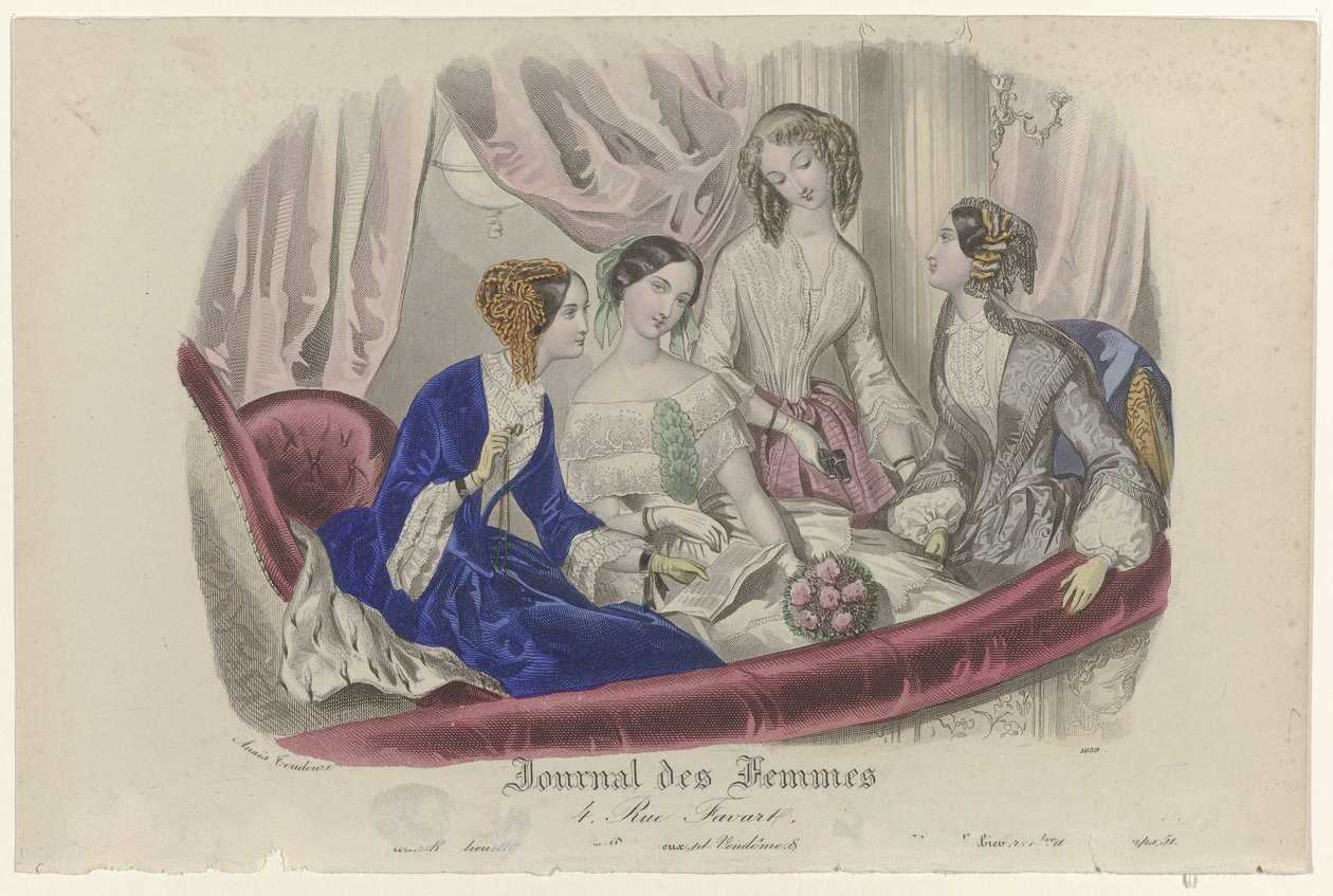 Journal des Femmes, 1840-1851, Pl. 1639 von Anonymous
