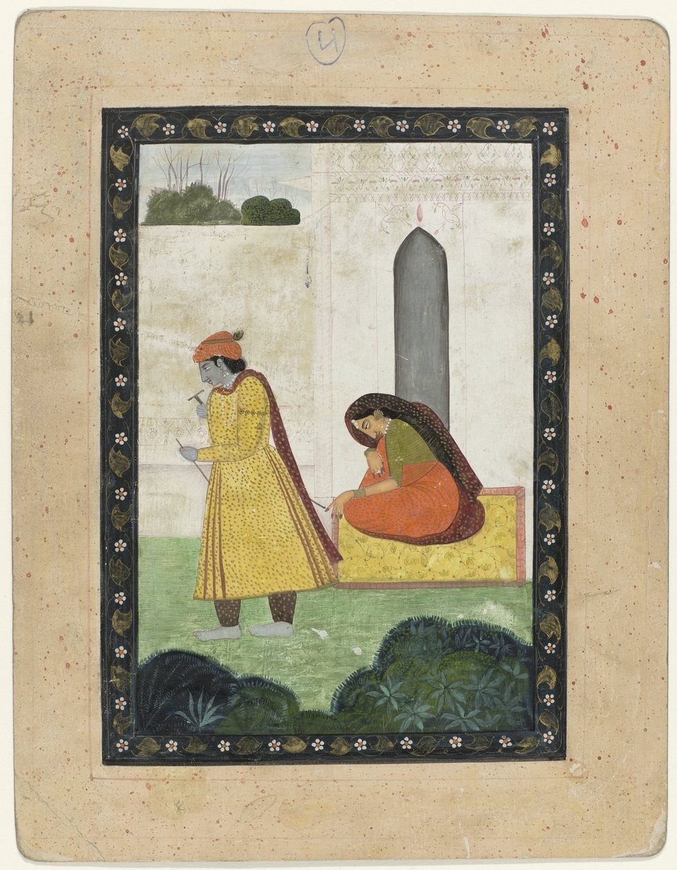 Krishna verlässt Radha von Anonymous