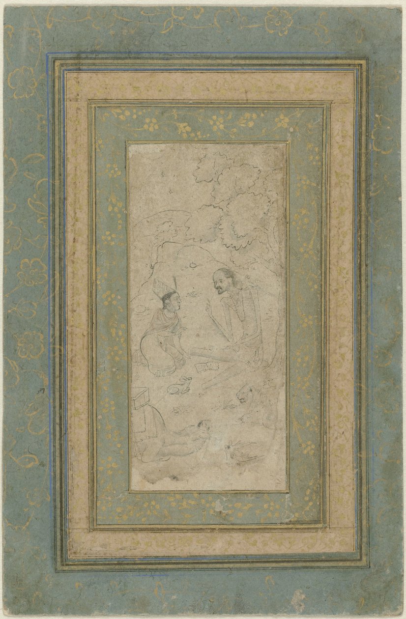 Laila und Majnun in der Wildnis von Anonymous