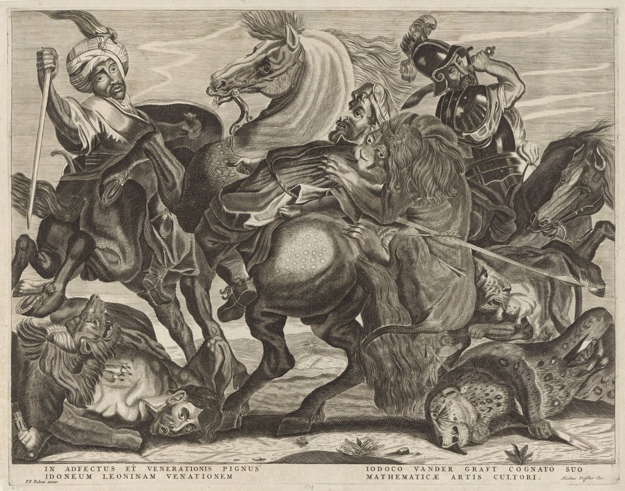Löwenjagd von Anonymous