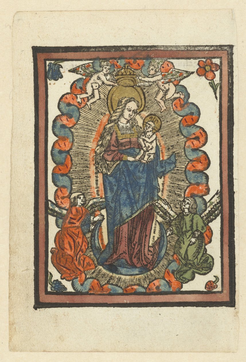 Madonna auf der Mondsichel von Anonymous