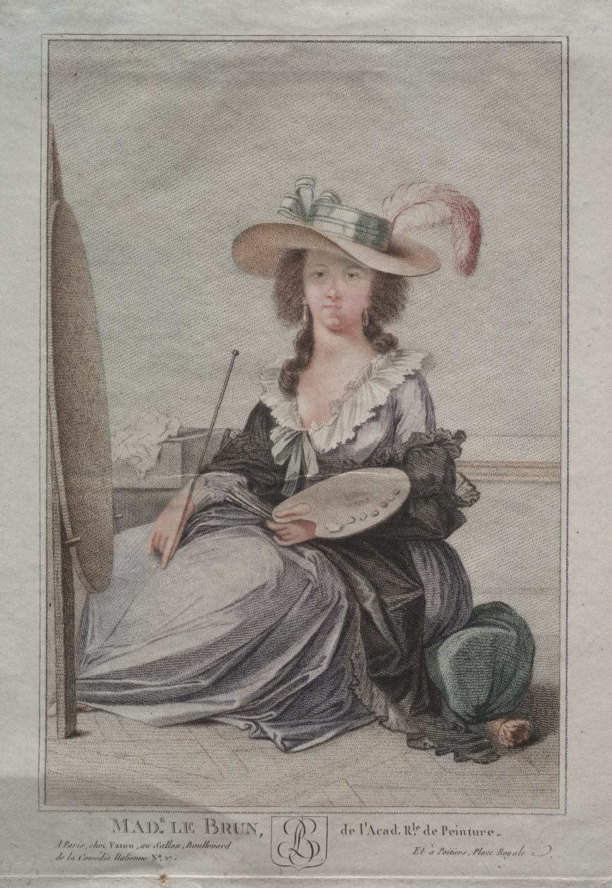Mme Vigée Lebrun von Anonymous