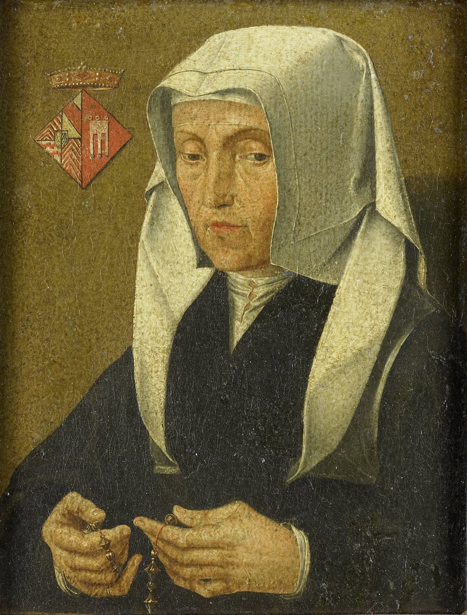 Porträt von Magdalena van Werdenborgh (1464-1538) von Anonymous