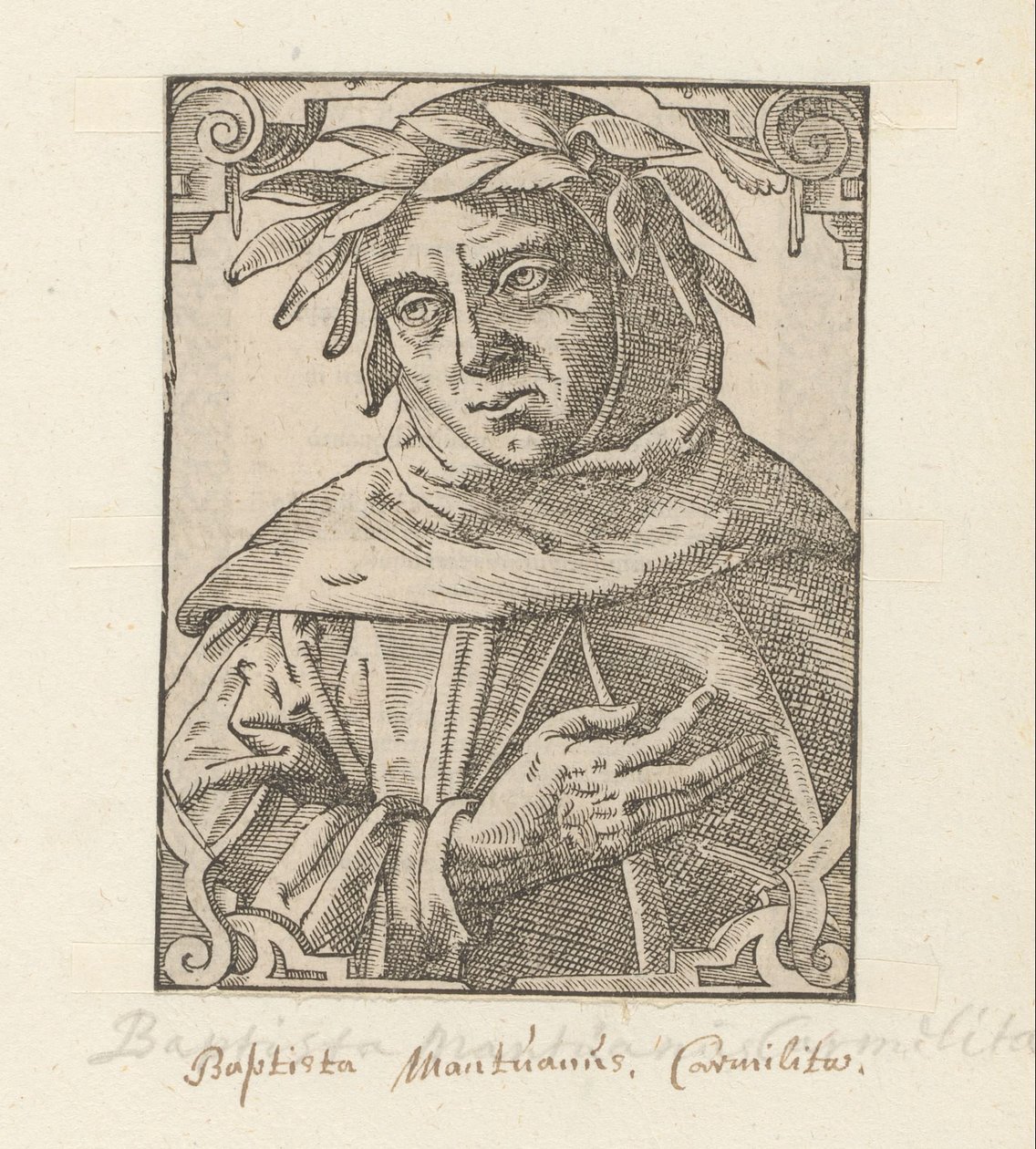 Porträt von Baptista Mantuanus von Anonymous
