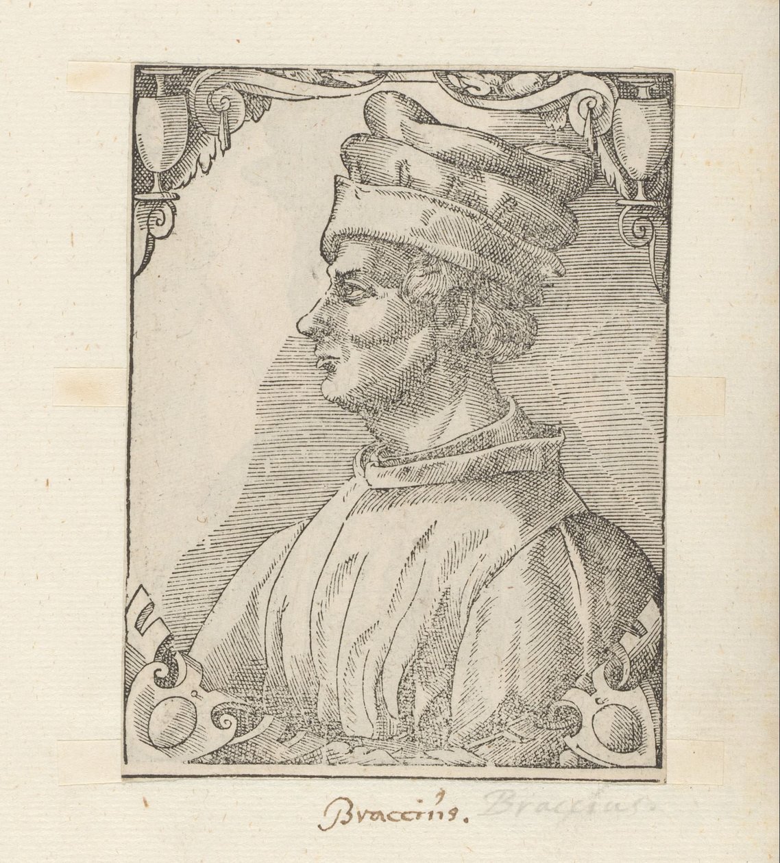 Porträt von Braccio da Montone von Anonymous