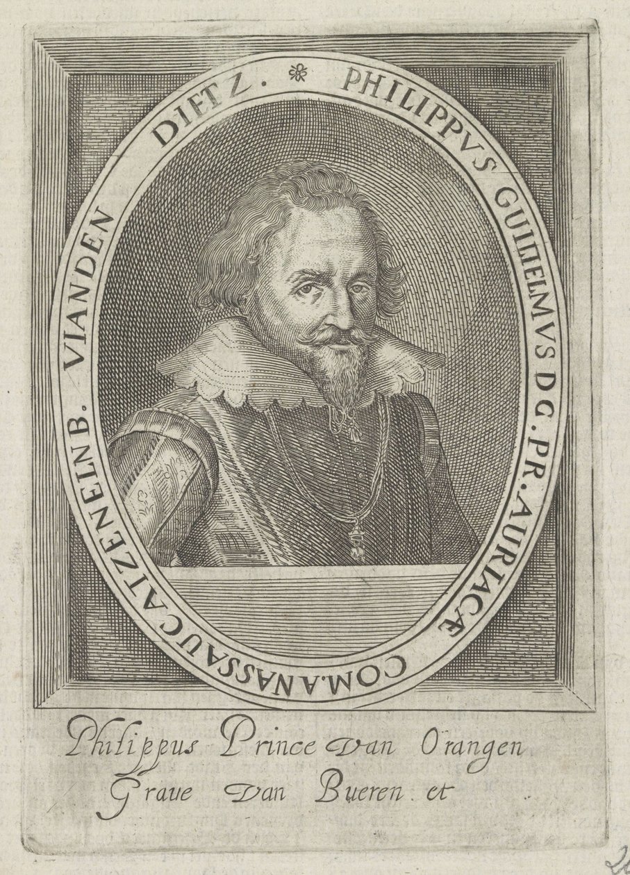 Porträt von Filips Willem, Prinz von Oranien von Anonymous