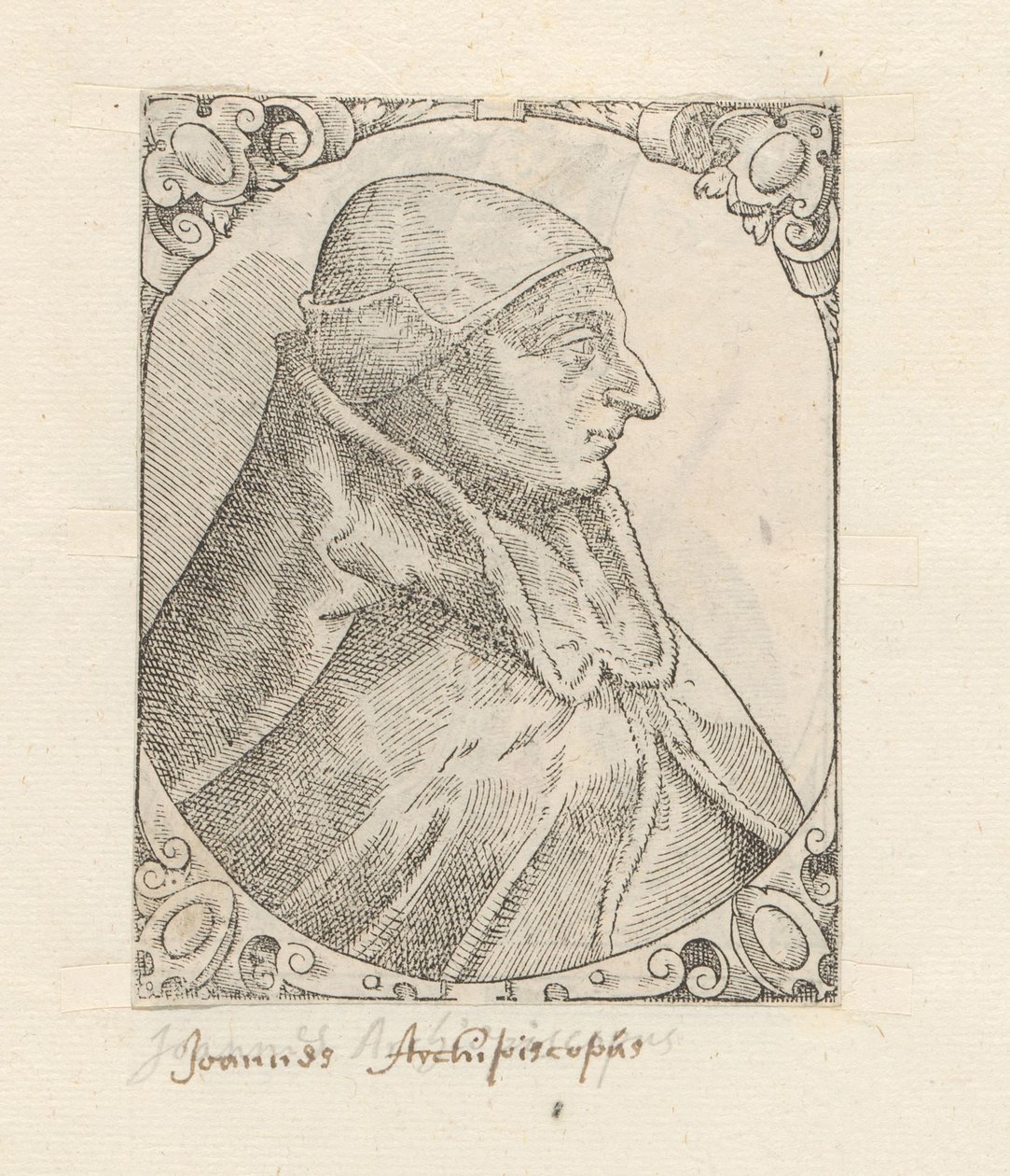 Porträt von Giovanni Visconti von Anonymous