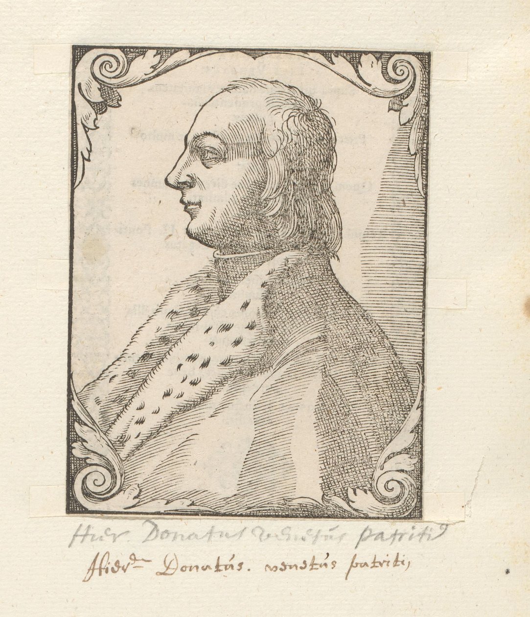 Porträt von Girolamo Donati von Anonymous