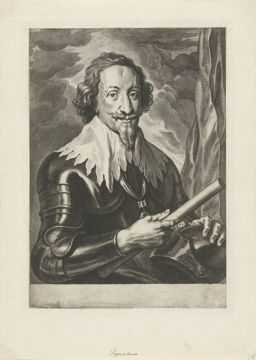 Porträt von Gottfried Heinrich, Graf von Pappenheim von Anonymous