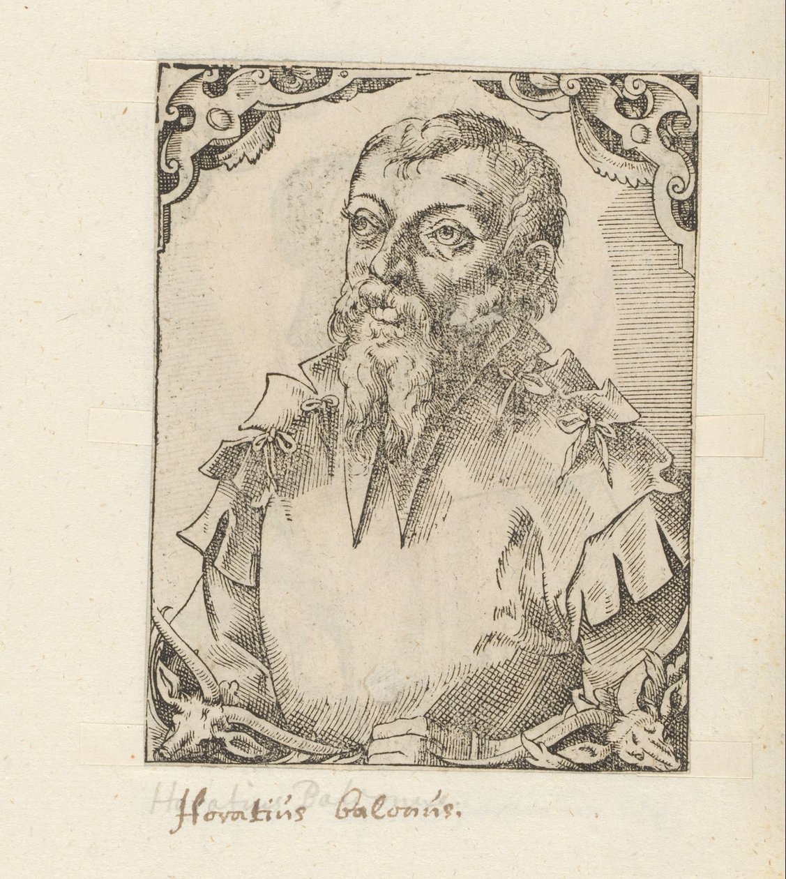 Porträt von Horatio Baglioni von Anonymous