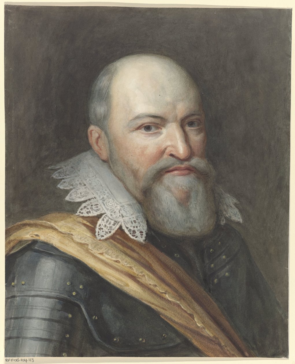 Porträt von Justinus, Graf von Nassau von Anonymous