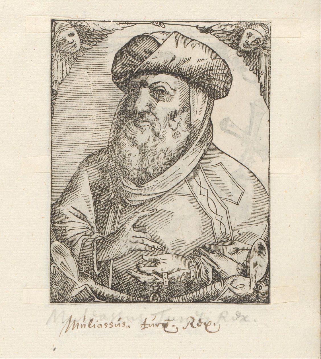 Porträt von Mulay Hassan von Anonymous