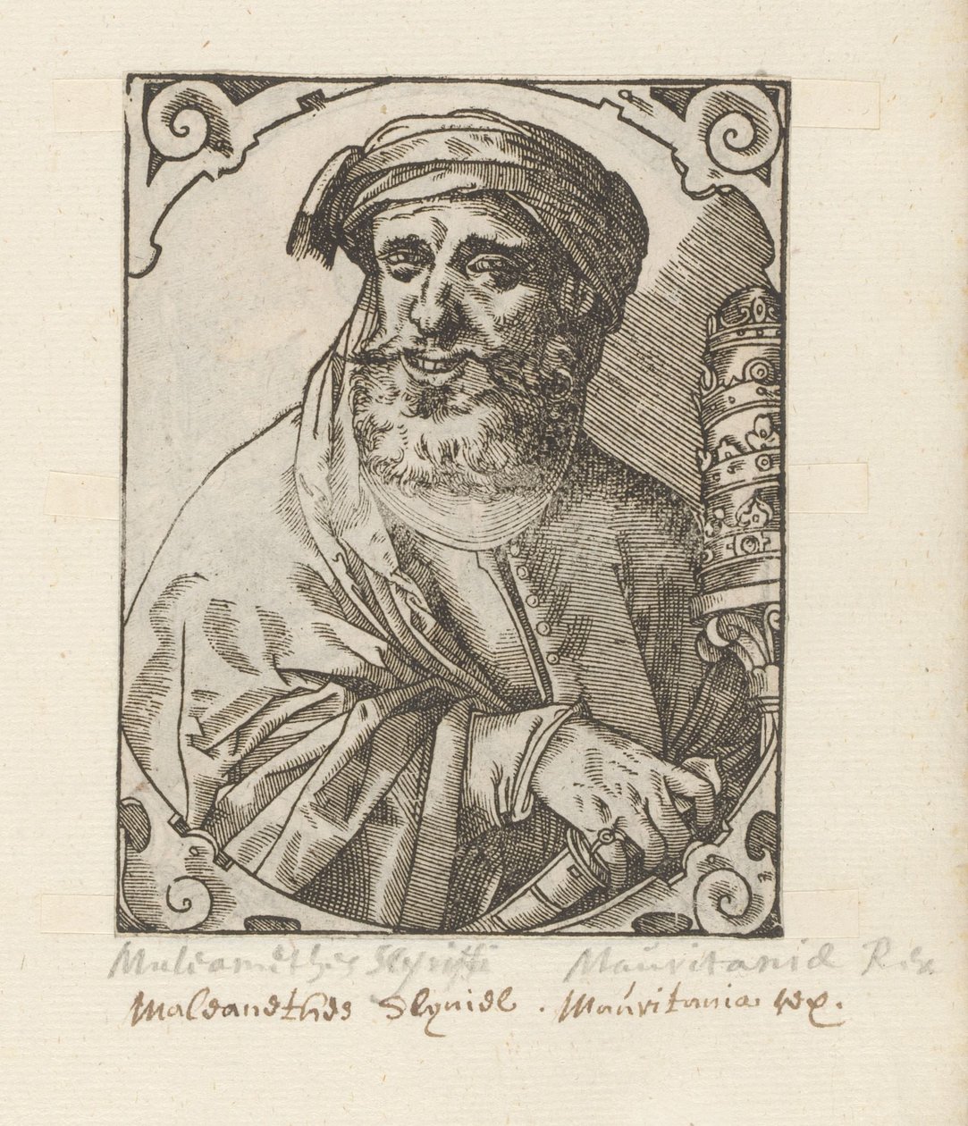 Porträt von Muleamethes Scyriffi von Anonymous