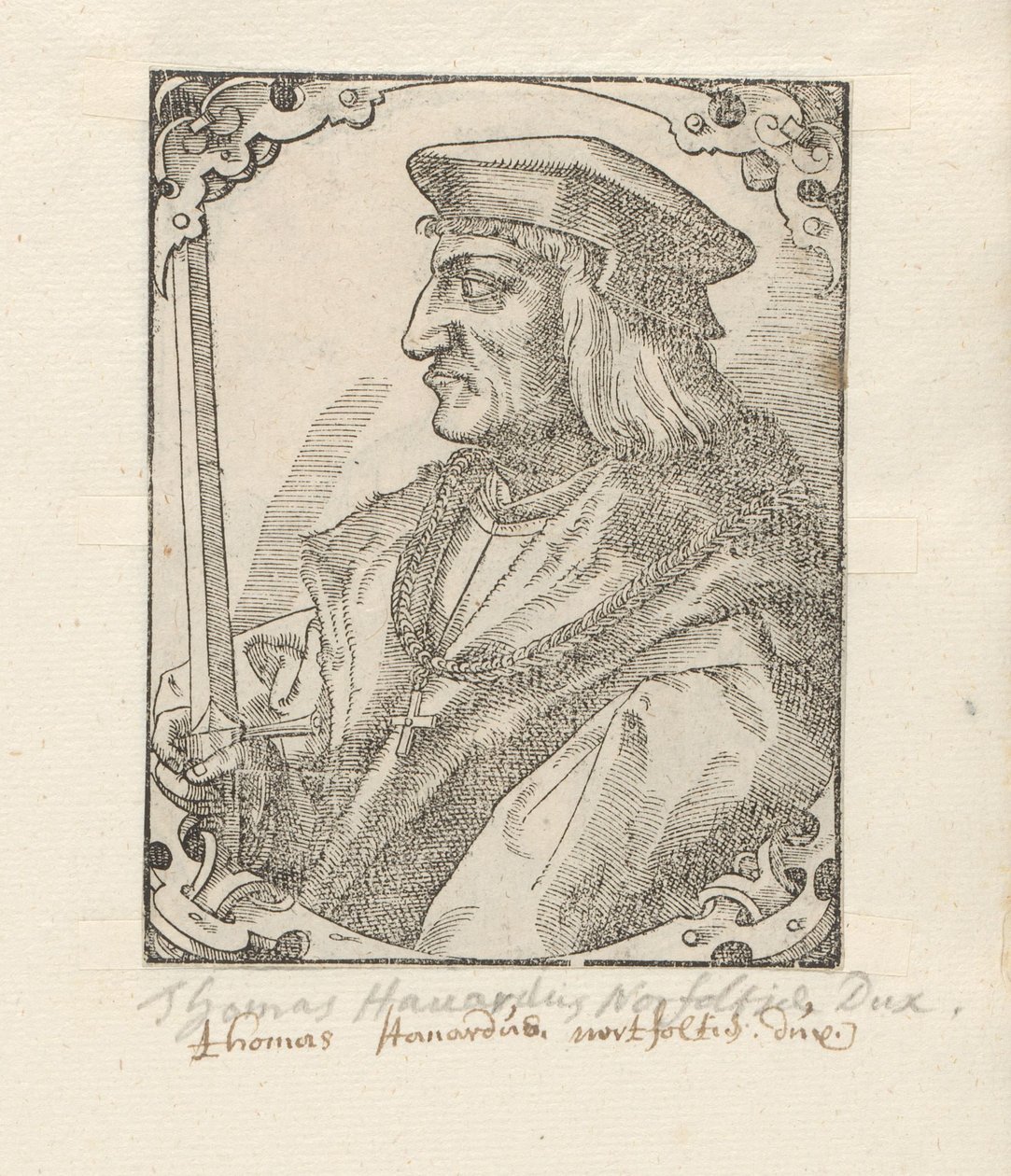 Porträt von Thomas Howard von Anonymous