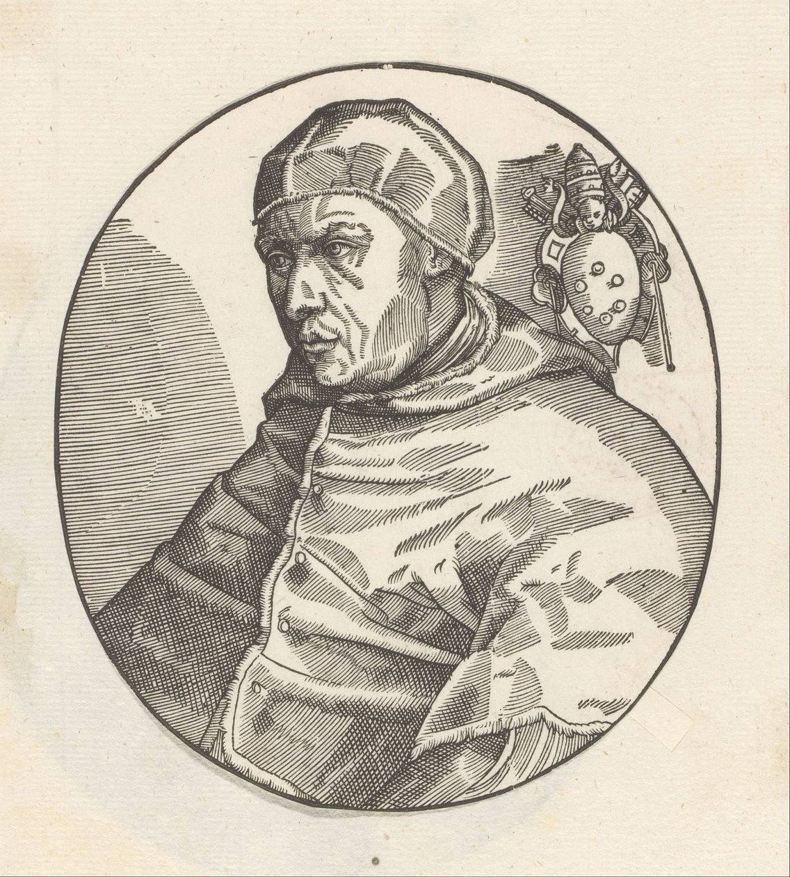 Porträt von Papst Leo X. von Anonymous