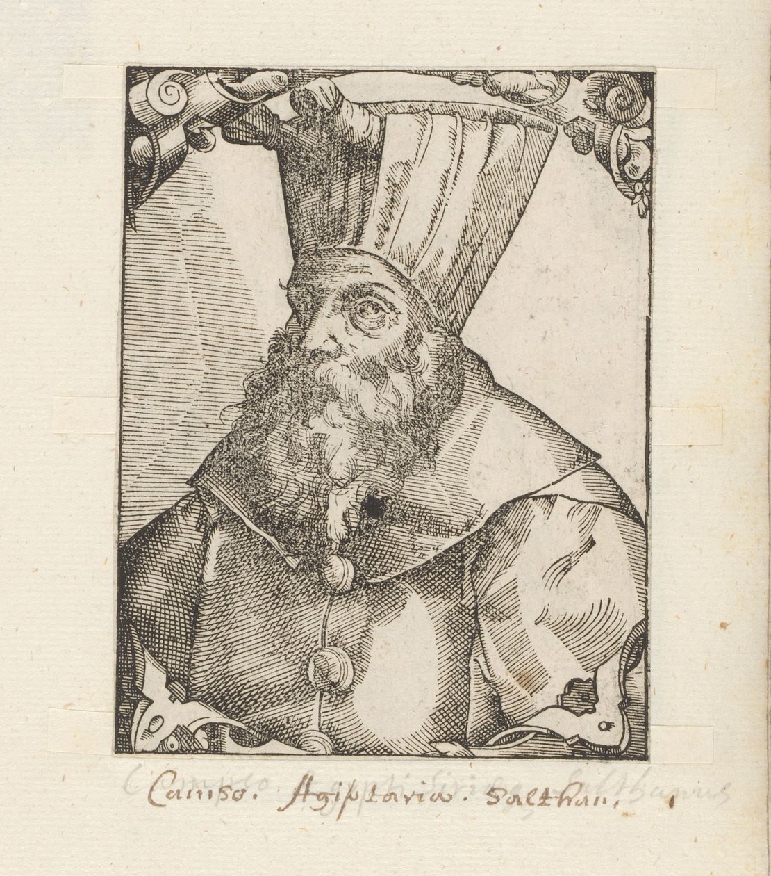 Porträt von Sultan Al-Ashraf Qansuh al-Ghawri von Anonymous