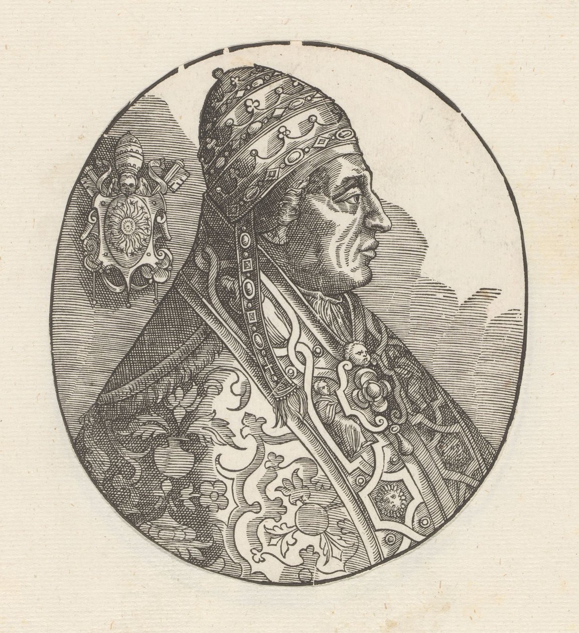 Porträt von Gegenpapst Alexander V von Anonymous