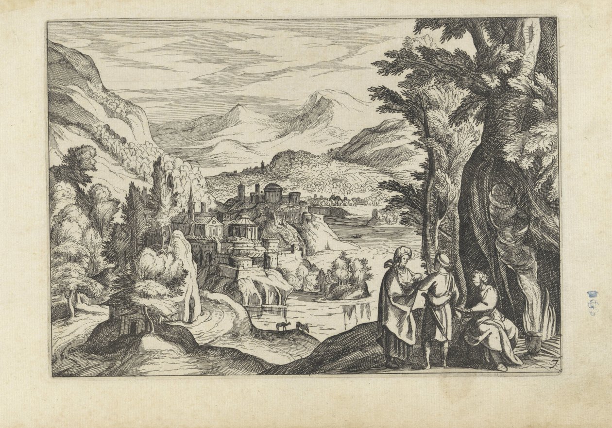 Flusslandschaft von Anonymous