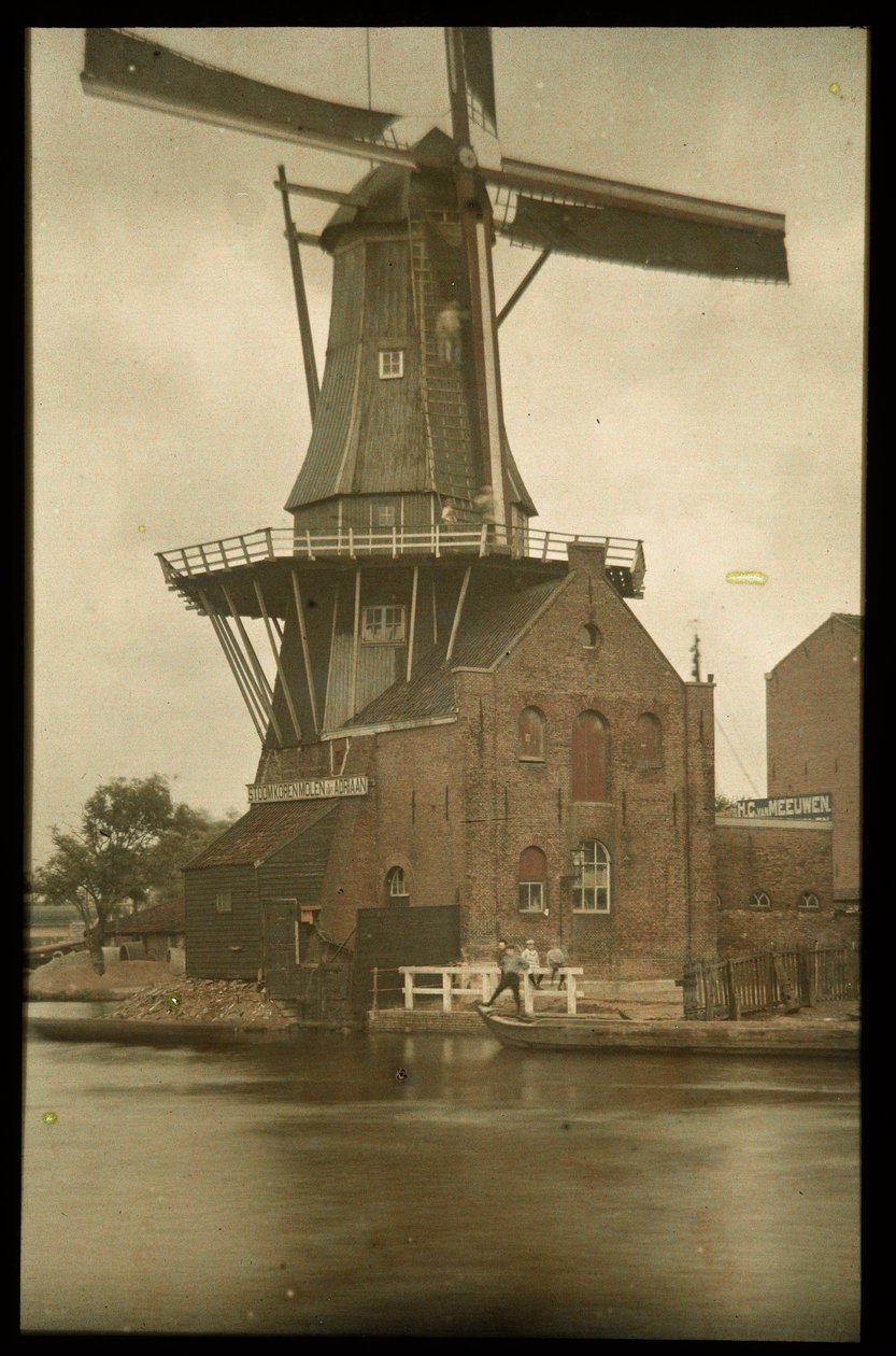 Dampfgetreidemühle De Adriaan am Spaarne, Haarlem von Anonymous