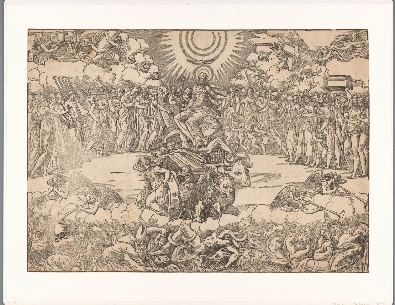 Triumph Christi (Jüngstes Gericht) von Anonymous