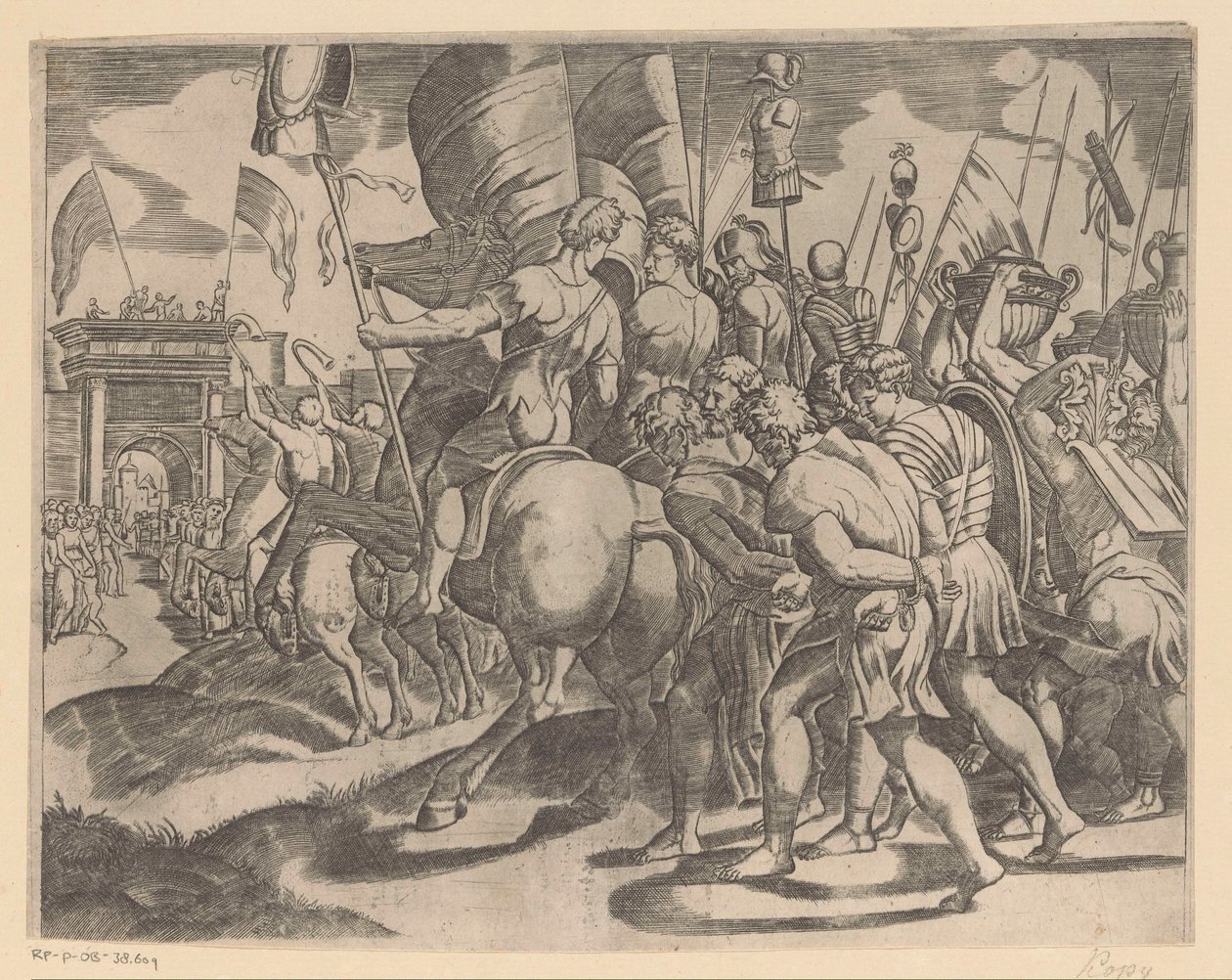 Triumph des Scipio von Anonymous