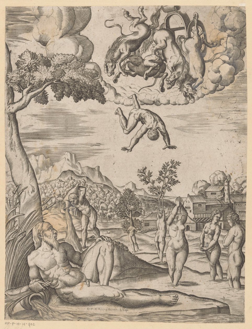 Sturz des Phaëthon von Anonymous