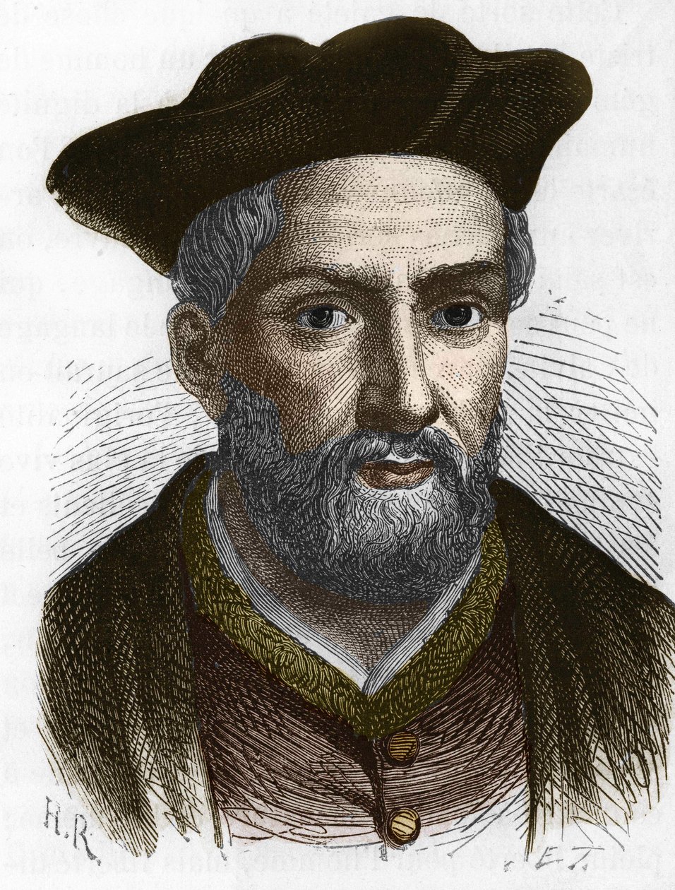 François Rabelais (1495-1553), französischer Schriftsteller. von Anonymous Anonymous