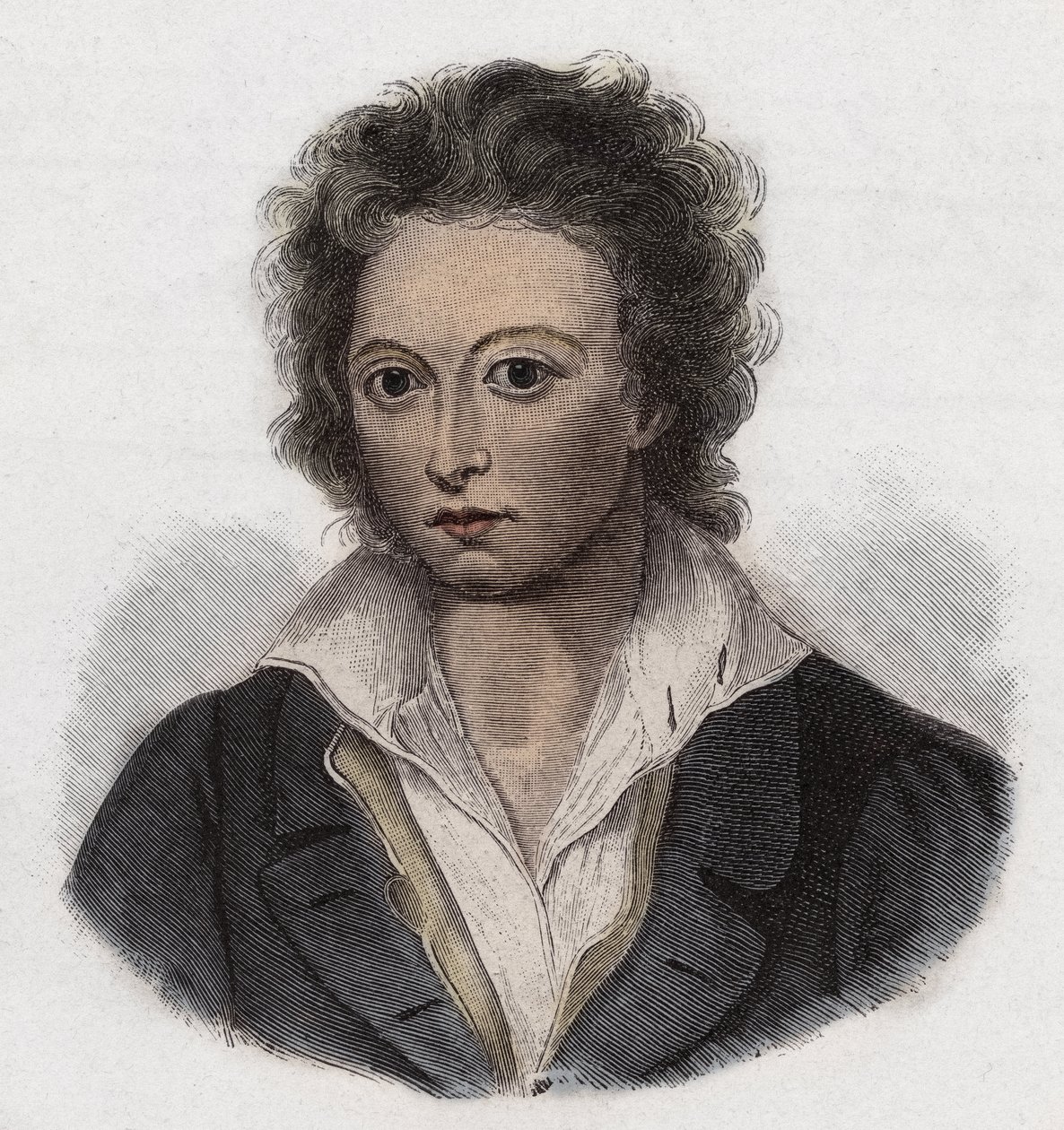 Percy Bysshe Shelley (1792-1822) englischer Dichter von Anonymous Anonymous