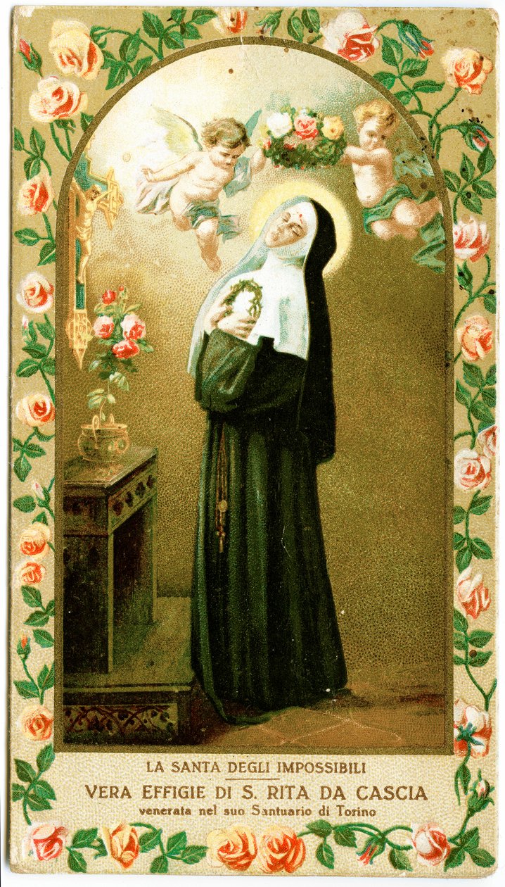 Heilige Rita von Cascia von Anonymous Anonymous