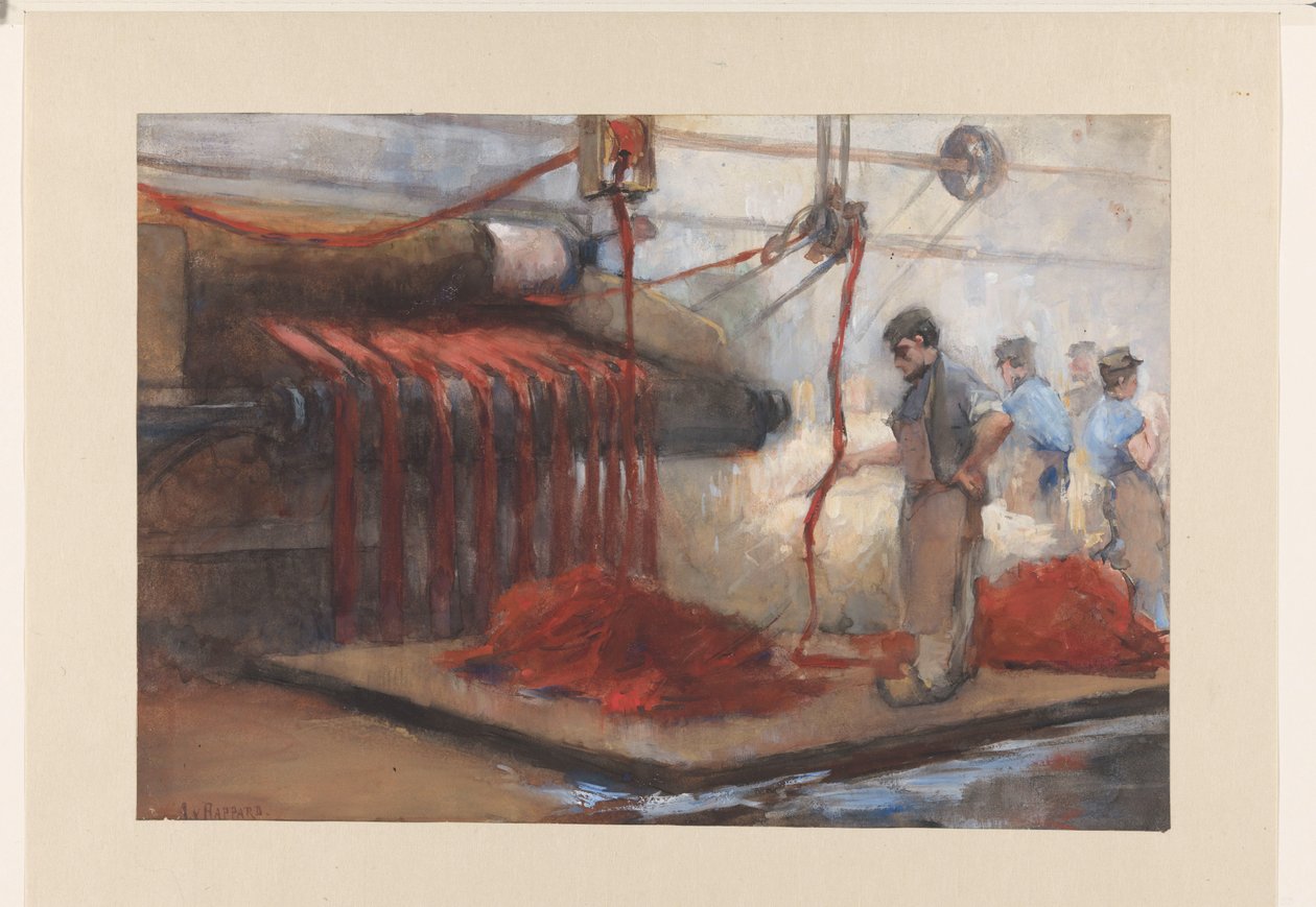 In der Rotfärberei von Anthon Gerhard Alexander van Rappard