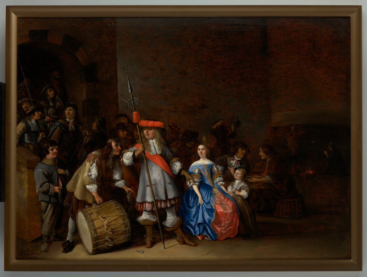 Wachstube von Anthonie (1601 73) Palamedesz