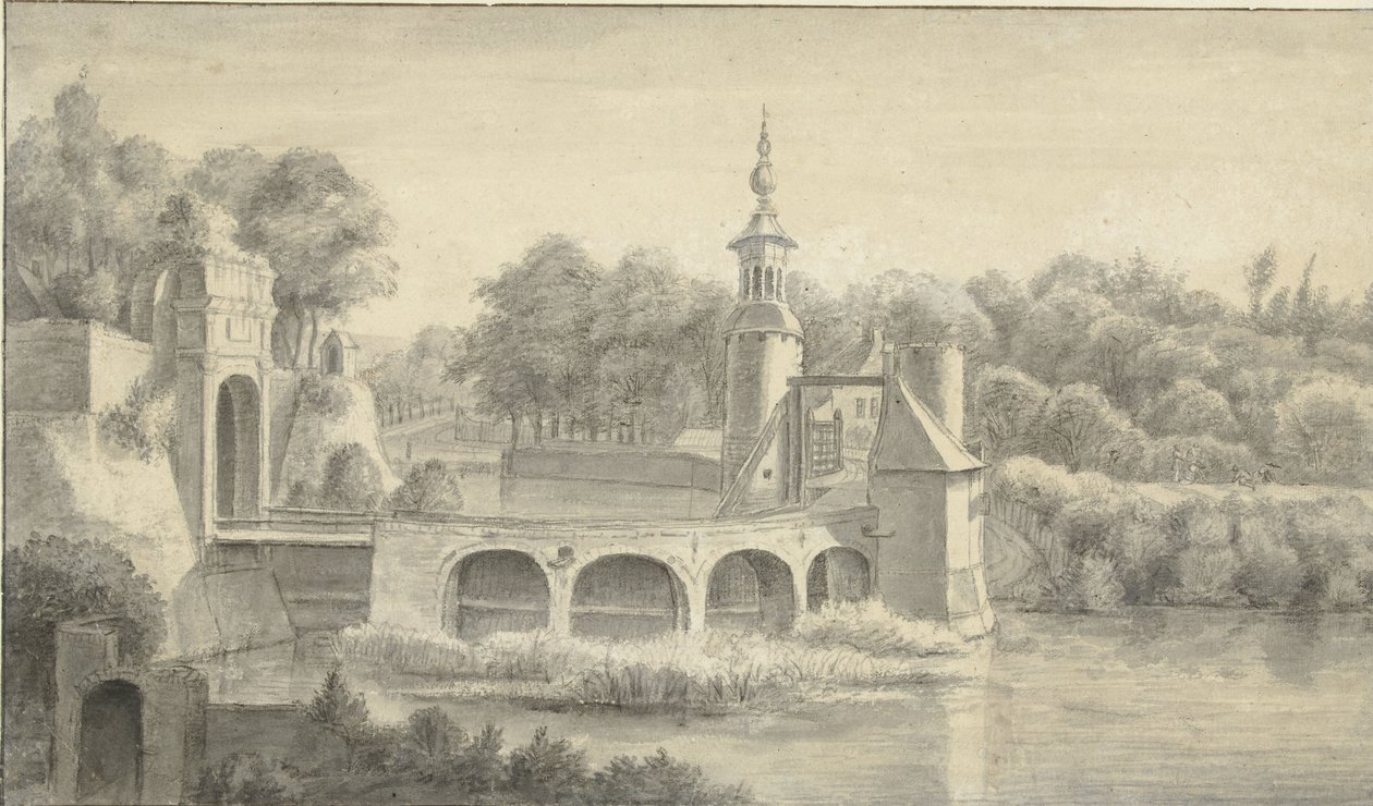 Velperpoort in Arnhem von Anthonie Waterloo