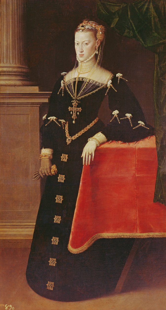 Erzherzogin Maria von Österreich, 1551 von Anthonis van Dashorst Mor