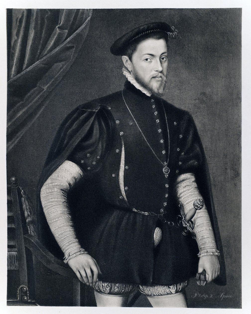 Philipp II. von Spanien, (1527-1598) aus 