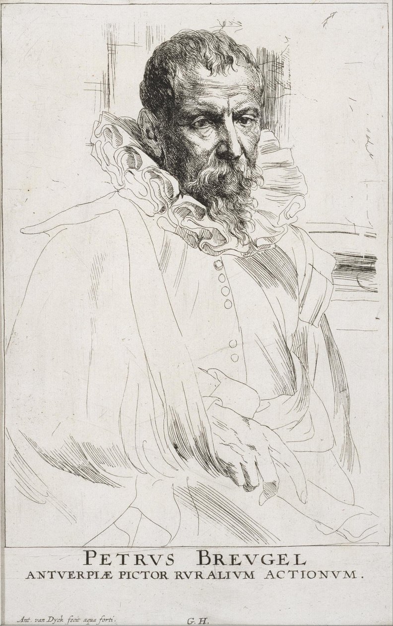 Pieter Brueghel von Anthony van Dyck